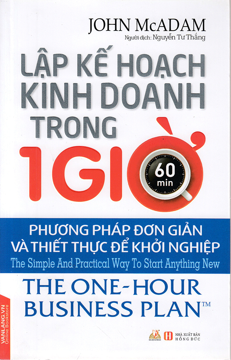 lập kế hoạch kinh doanh trong 1 giờ (tái bản 2019)