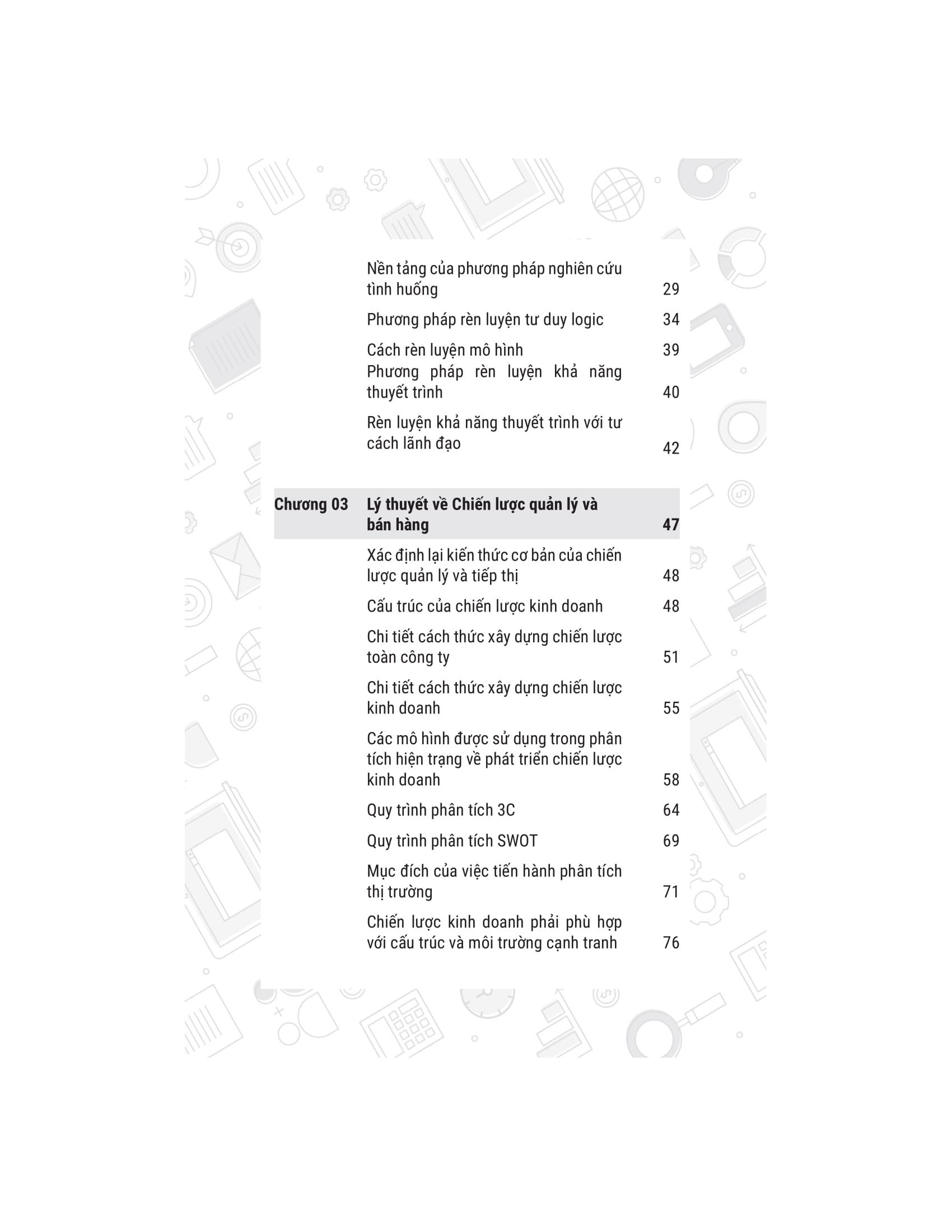 lập kế hoạch marketing bán hàng