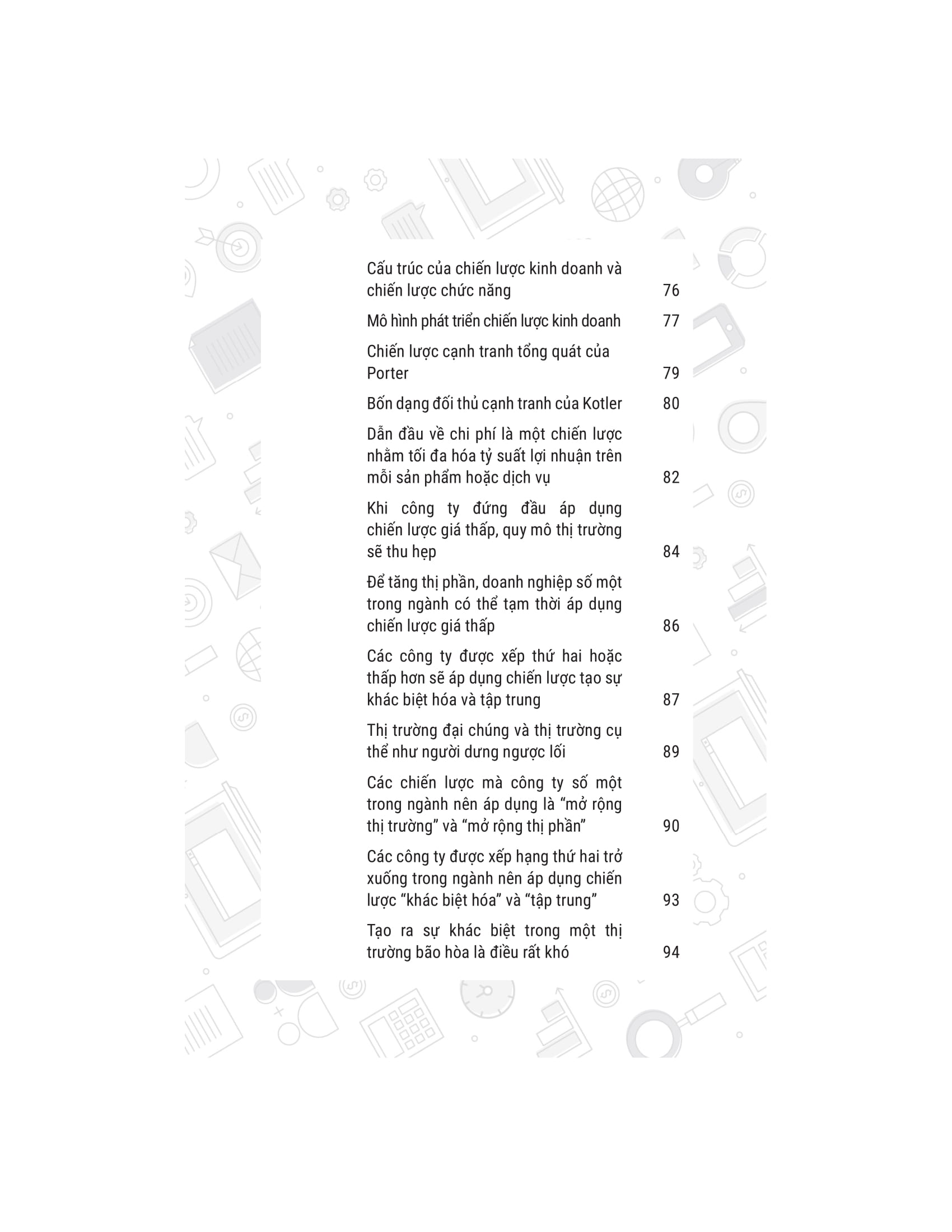 lập kế hoạch marketing bán hàng