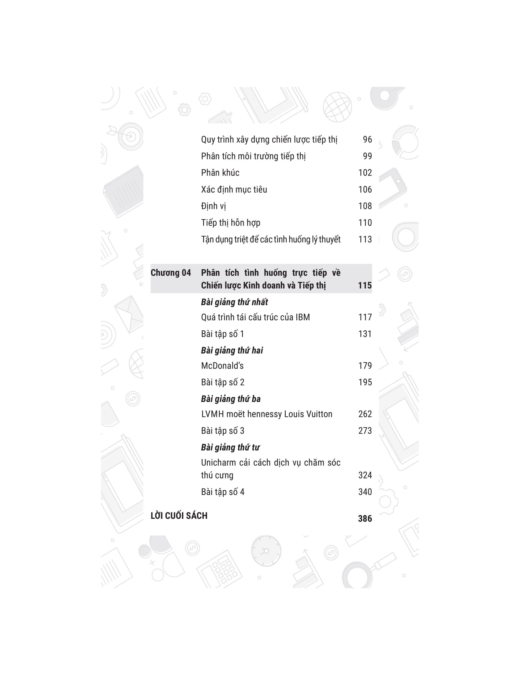 lập kế hoạch marketing bán hàng