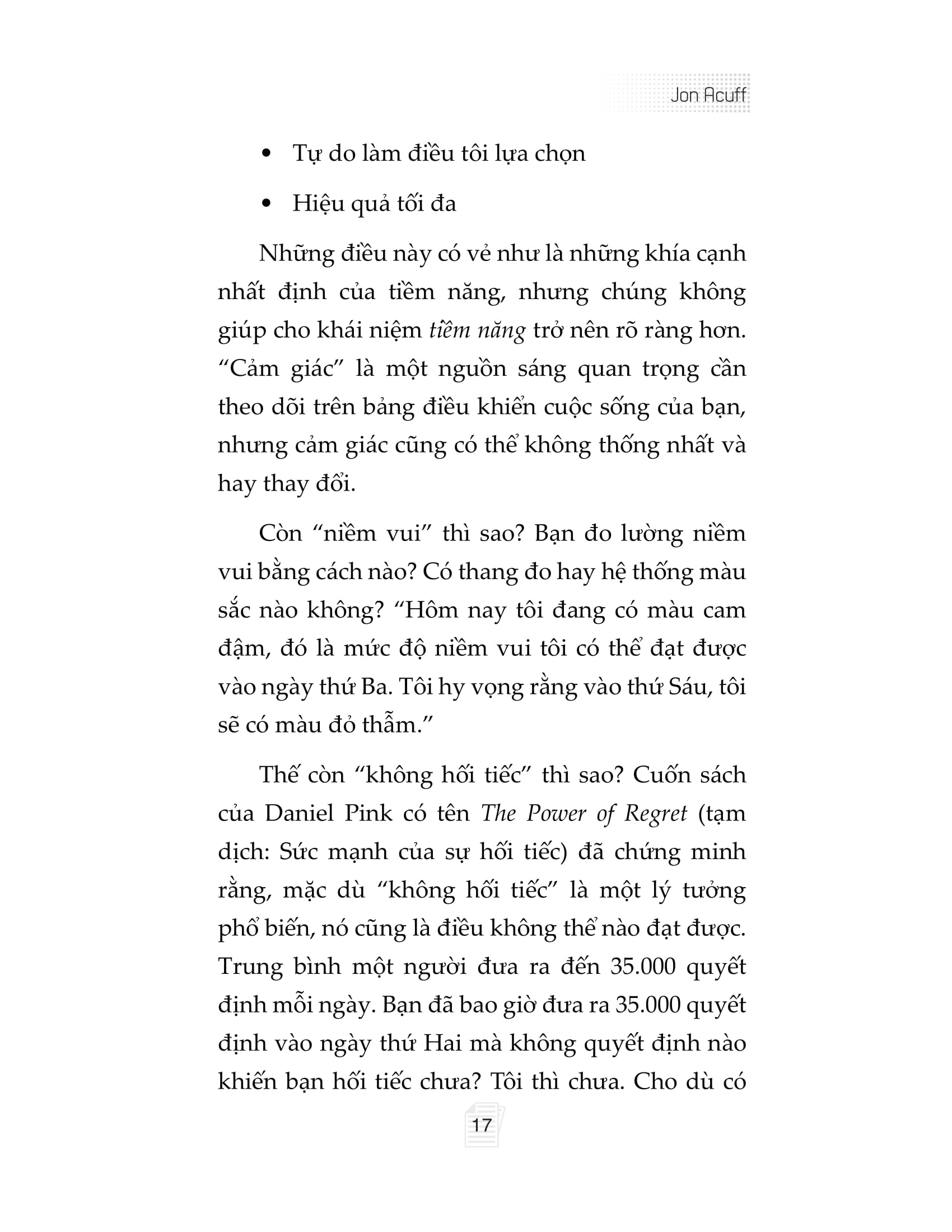 lập kế hoạch quản lý mục tiêu cá nhân