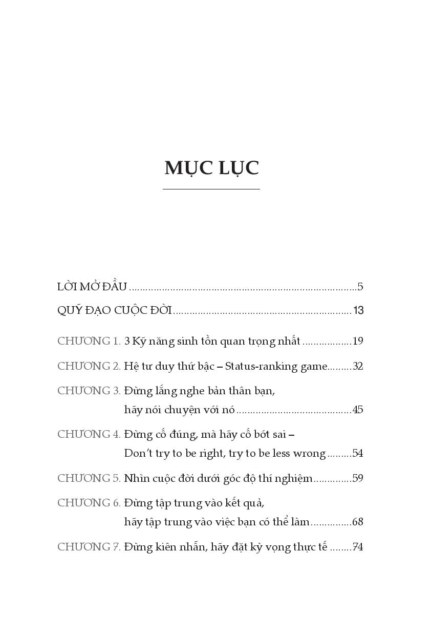 lập trình quỹ đạo cuộc đời