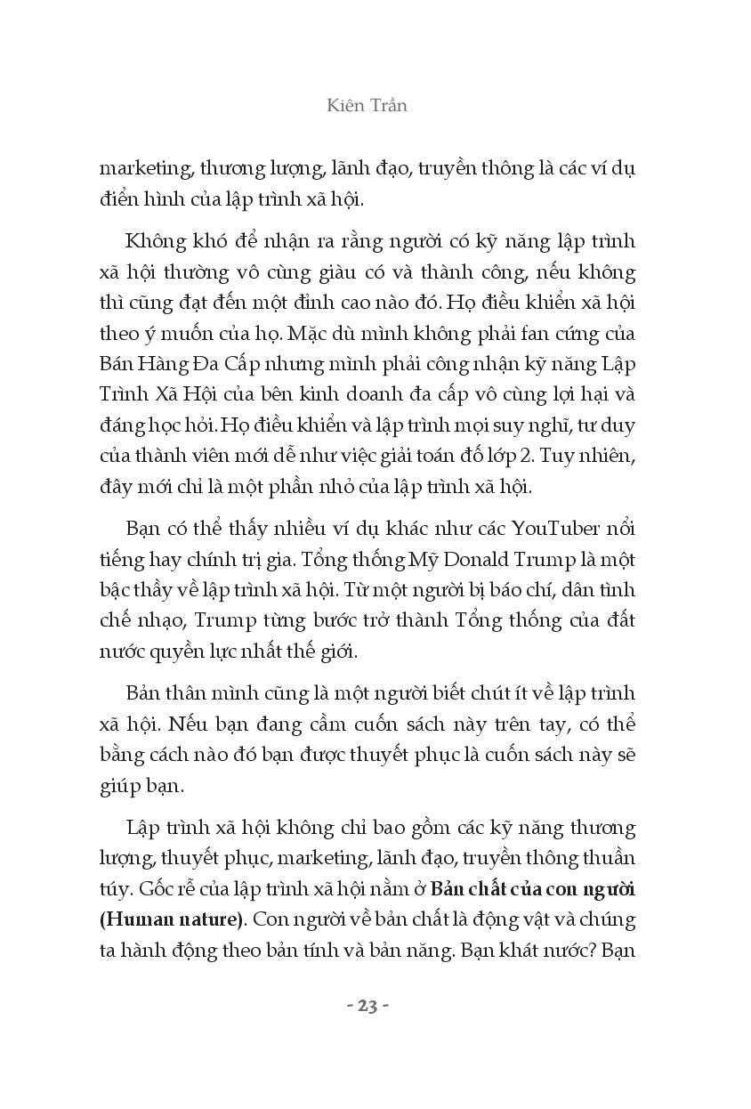 lập trình quỹ đạo cuộc đời