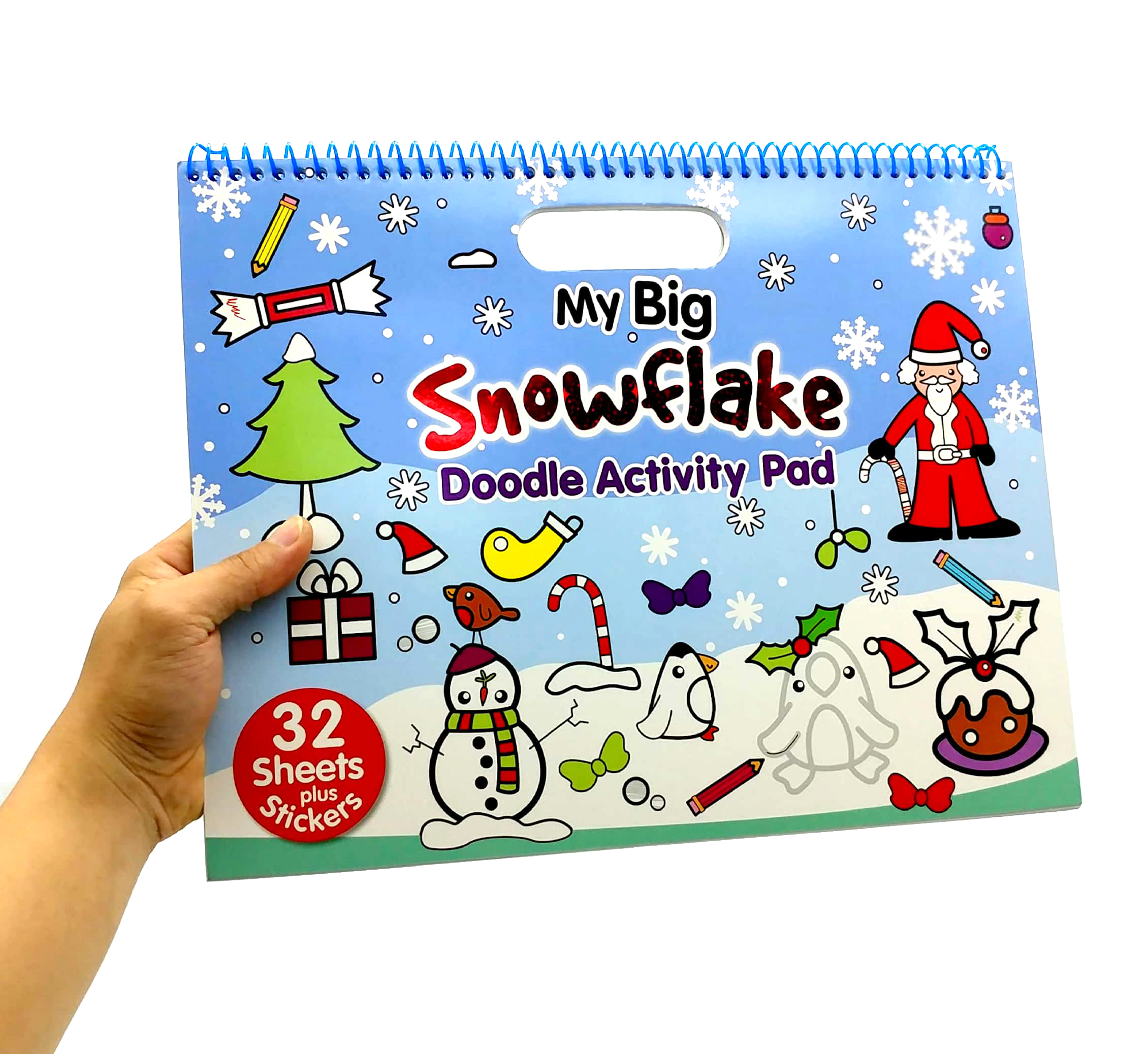 large doodle book - my big snowflake
