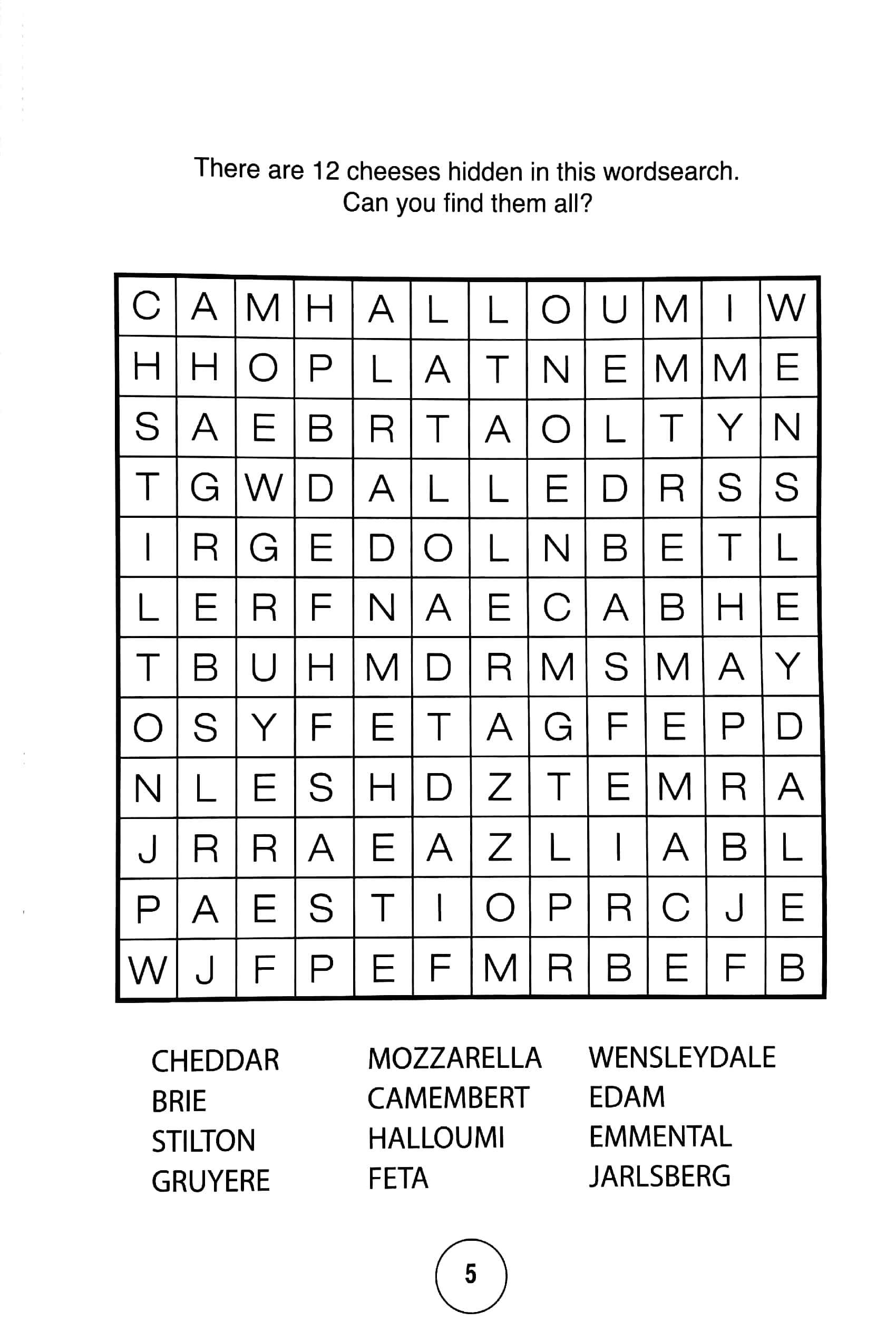 large print brainteasers