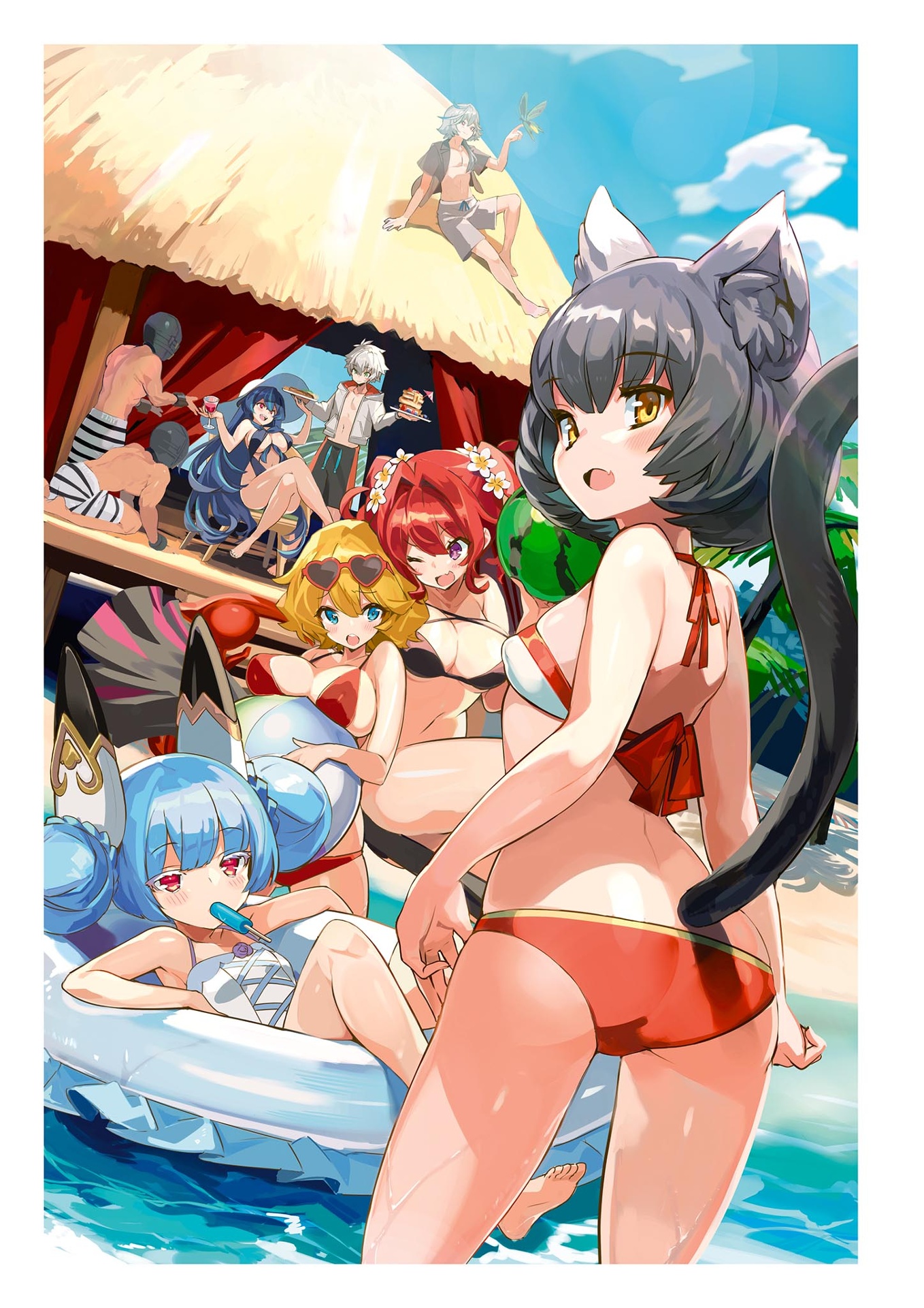 last period official character art works 2