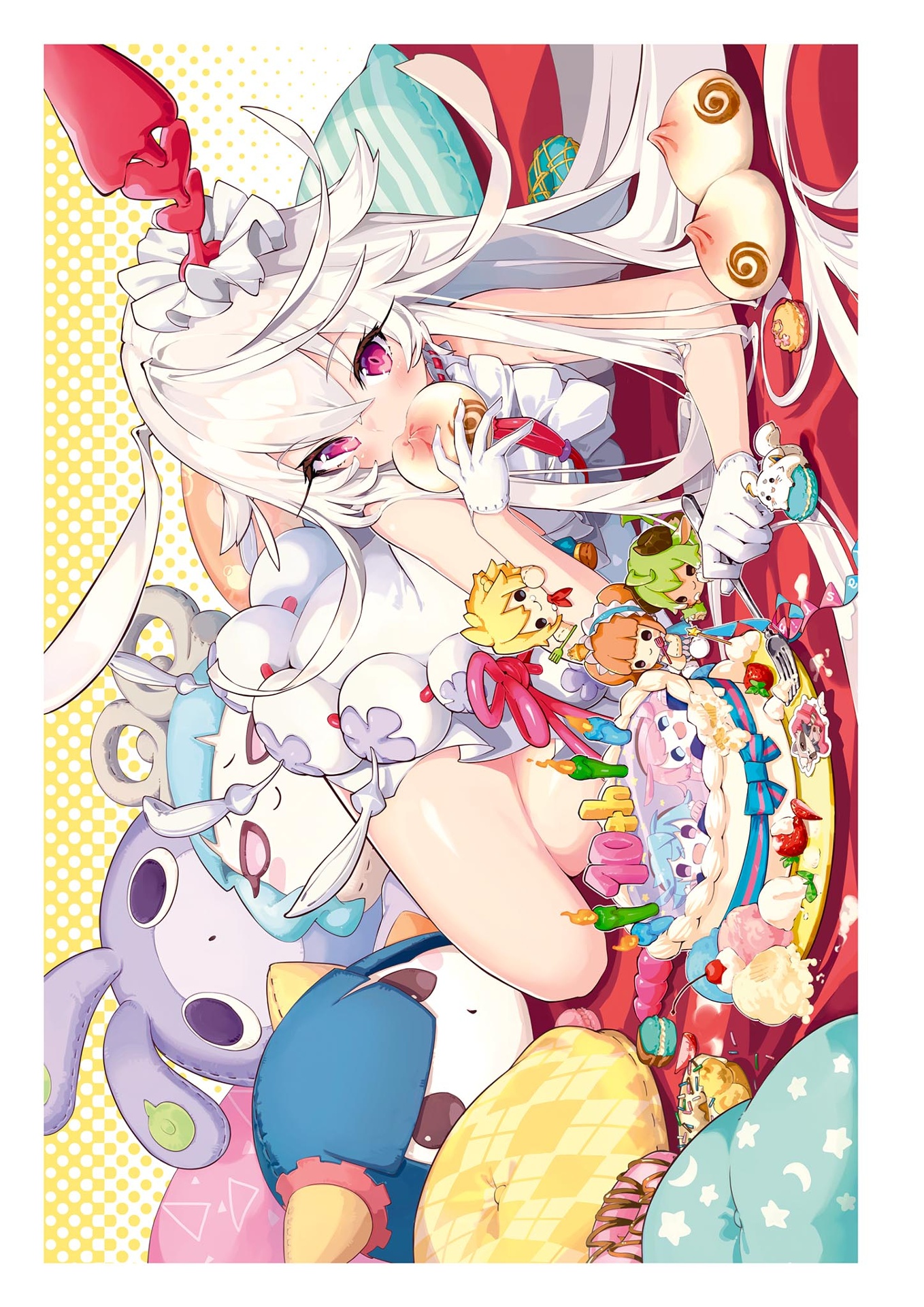 last period official character art works 2