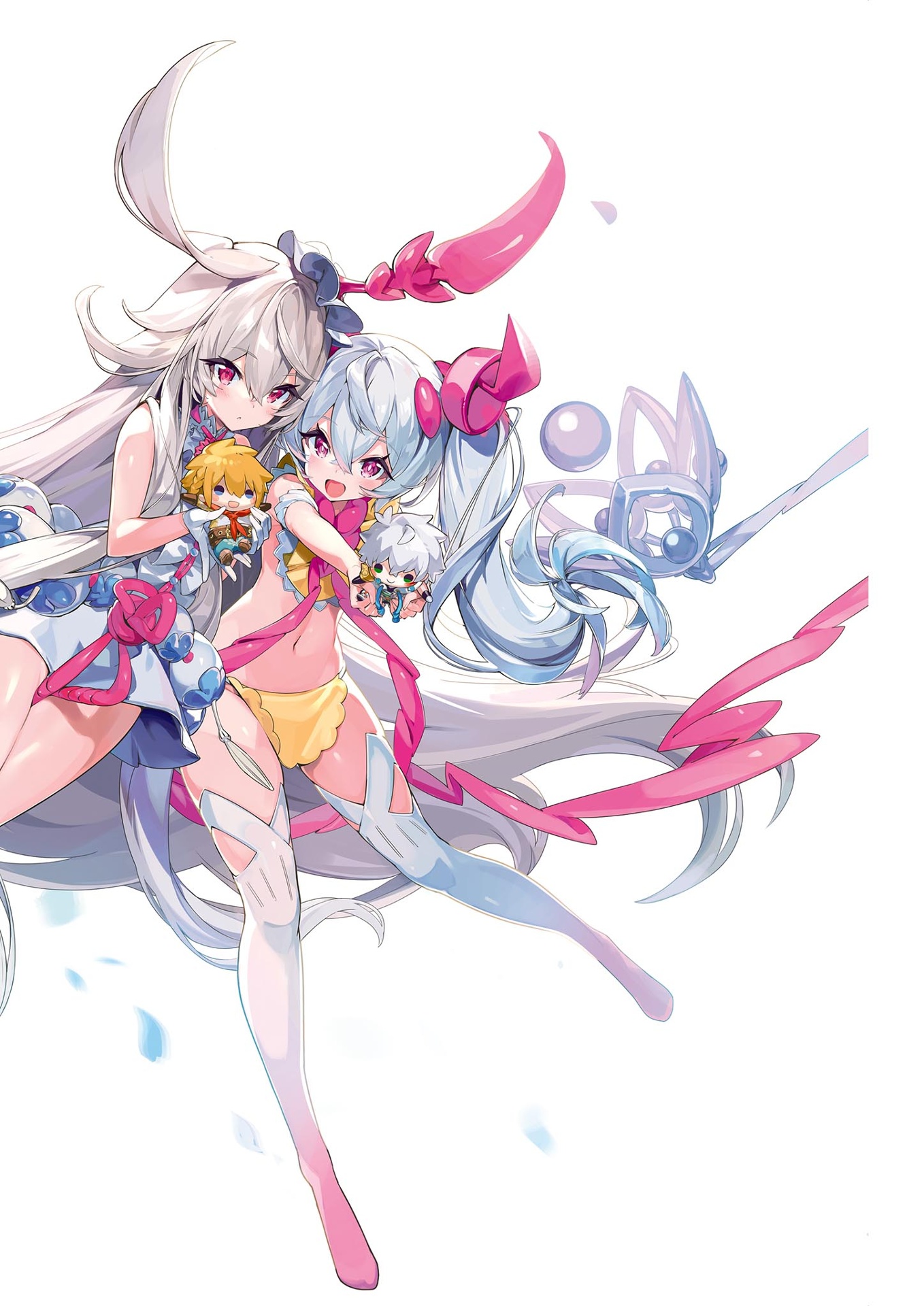 last period official character art works 2