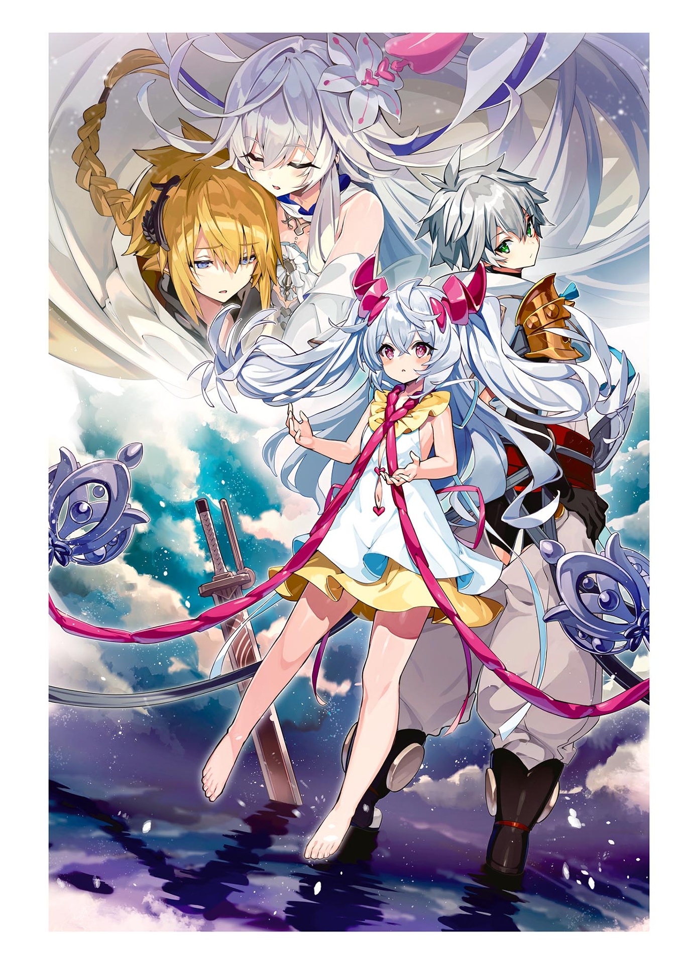 last period official character art works 2