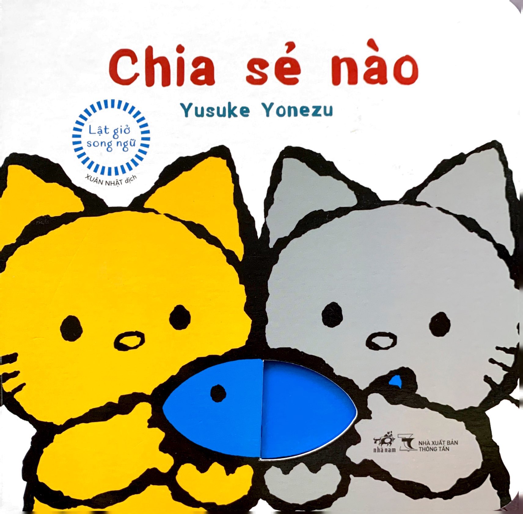 lật giở song ngữ - chia sẻ nào - bìa cứng