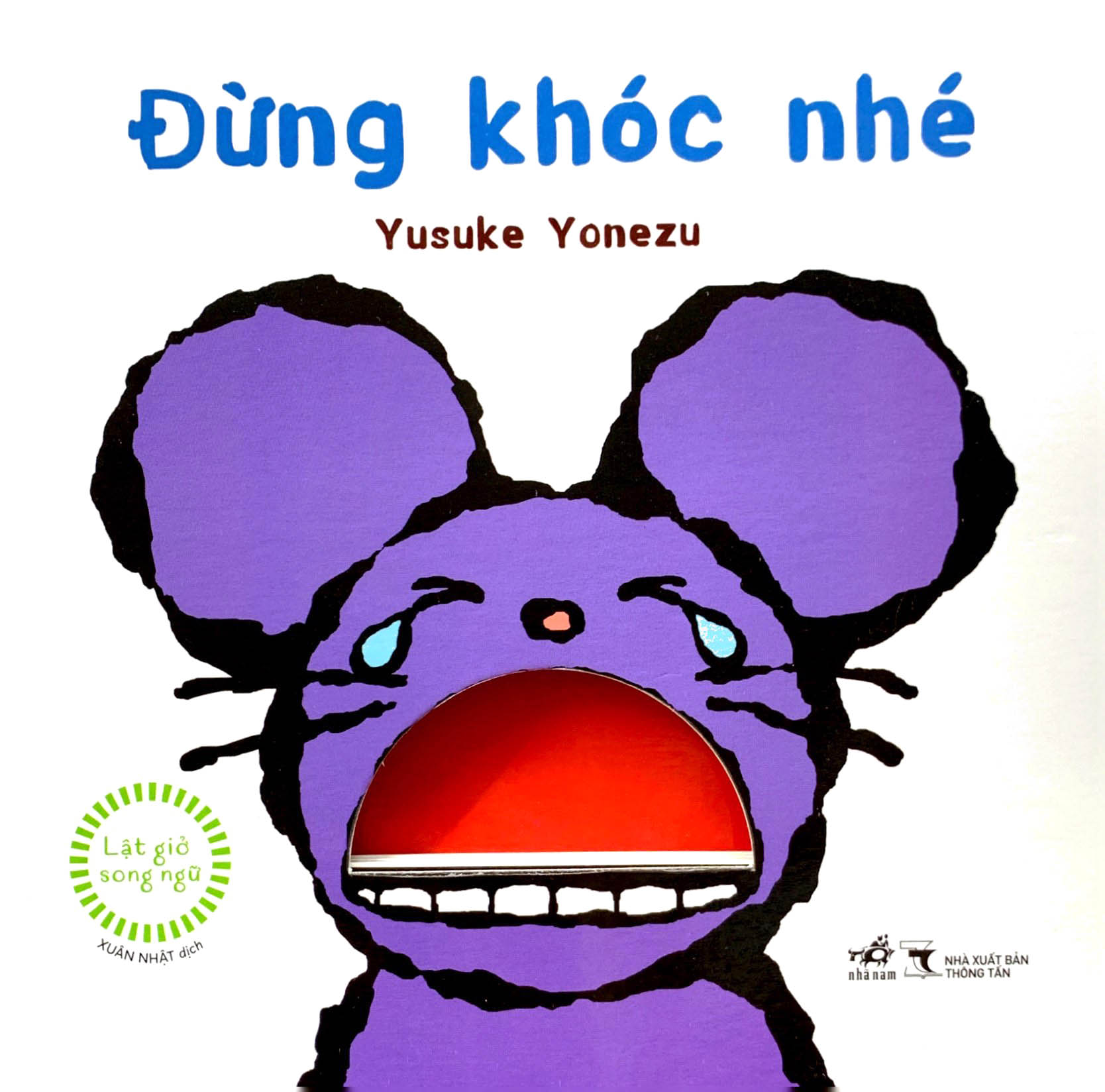 lật giở song ngữ - đừng khóc nhé - bìa cứng