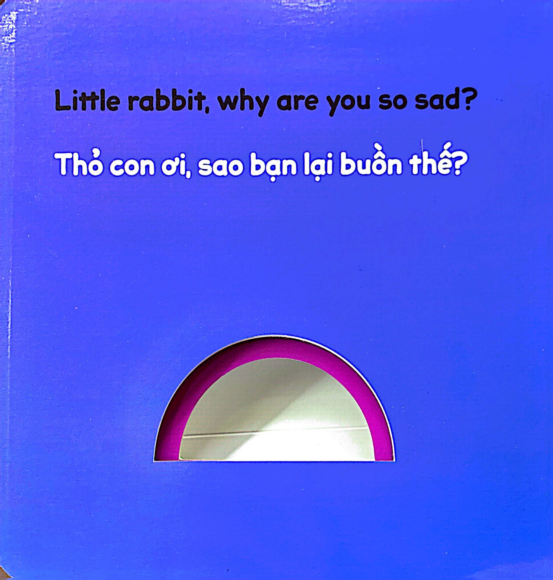 lật giở song ngữ - đừng khóc nhé - bìa cứng