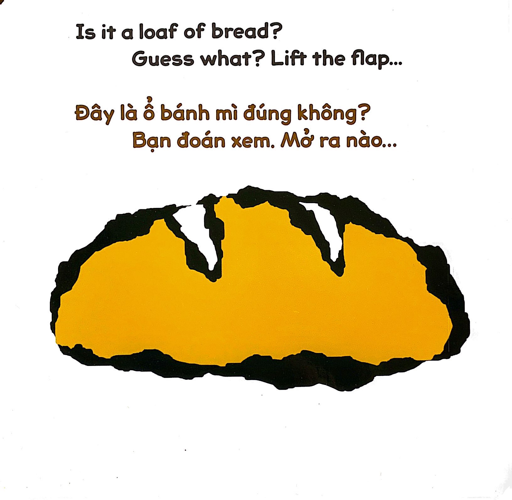 lật giở song ngữ - món gì vậy - bìa cứng