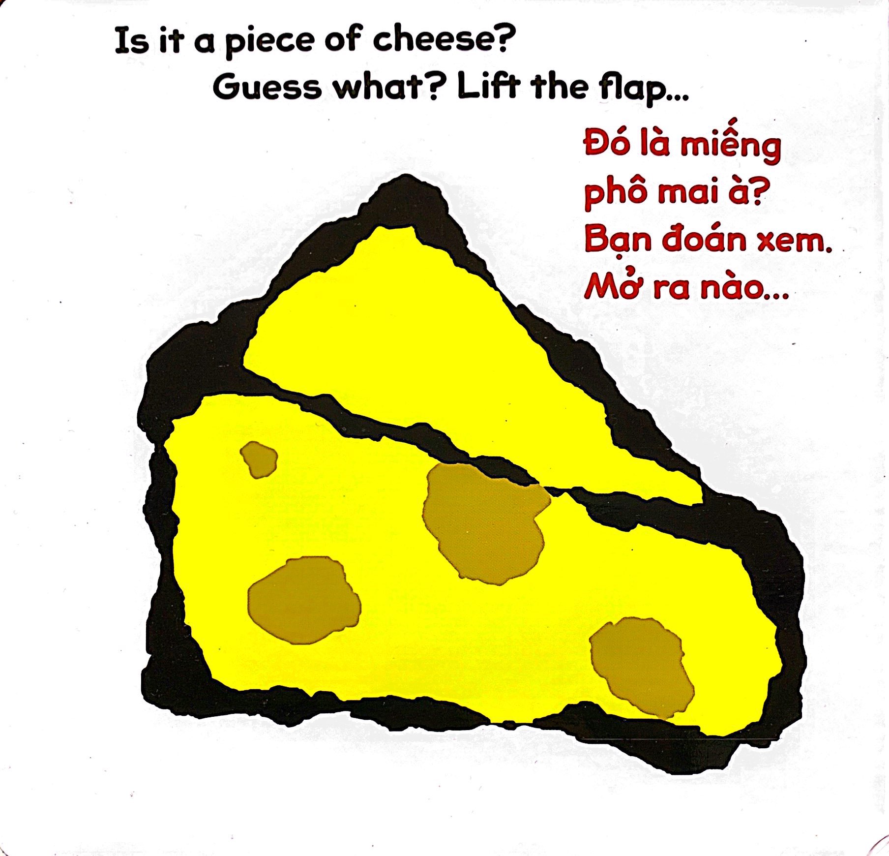 lật giở song ngữ - món gì vậy - bìa cứng