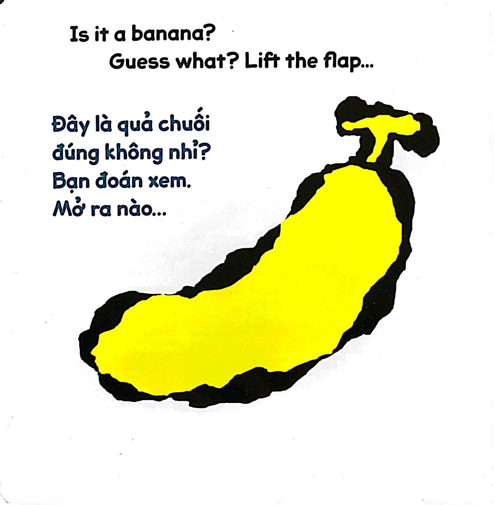 lật giở song ngữ - quả gì đây - bìa cứng