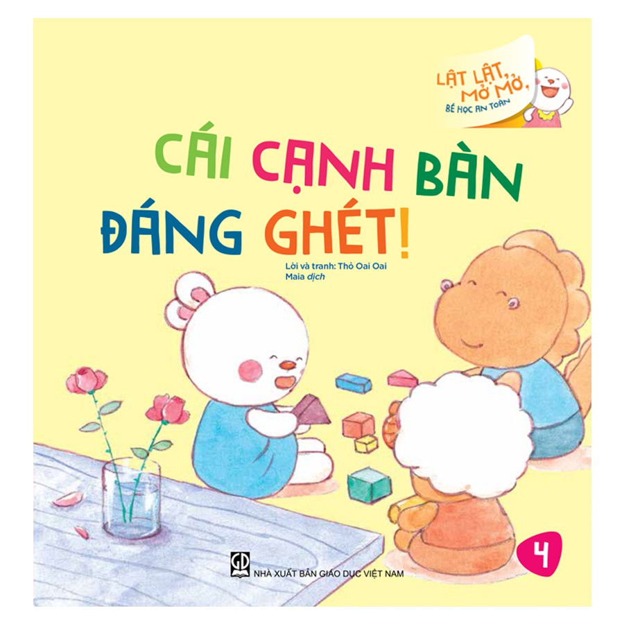 lật lật, mở mở, bé học an toàn - cái cạnh bàn đáng ghét
