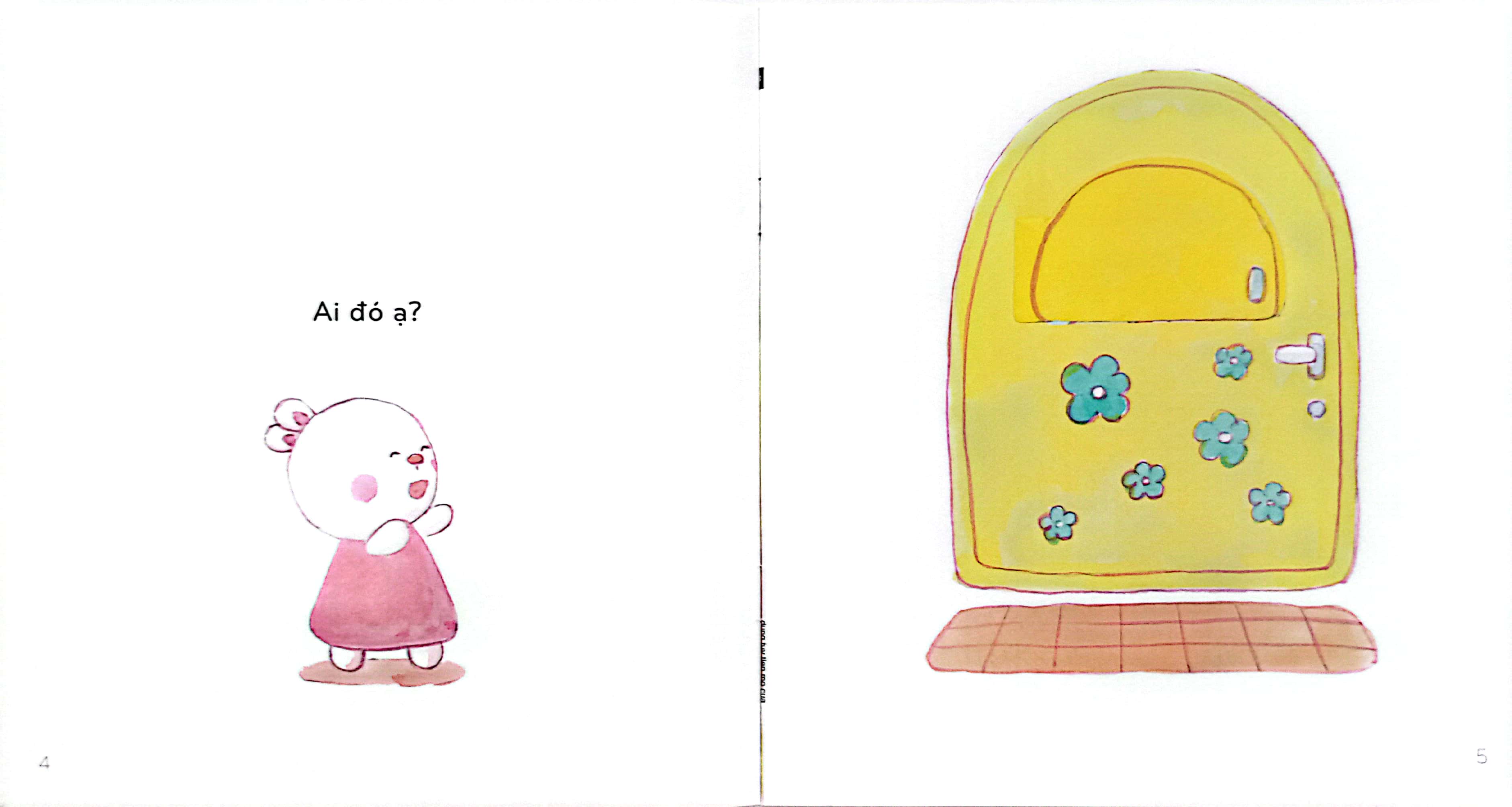 lật lật, mở mở, bé học an toàn - đừng tùy tiện mở cửa