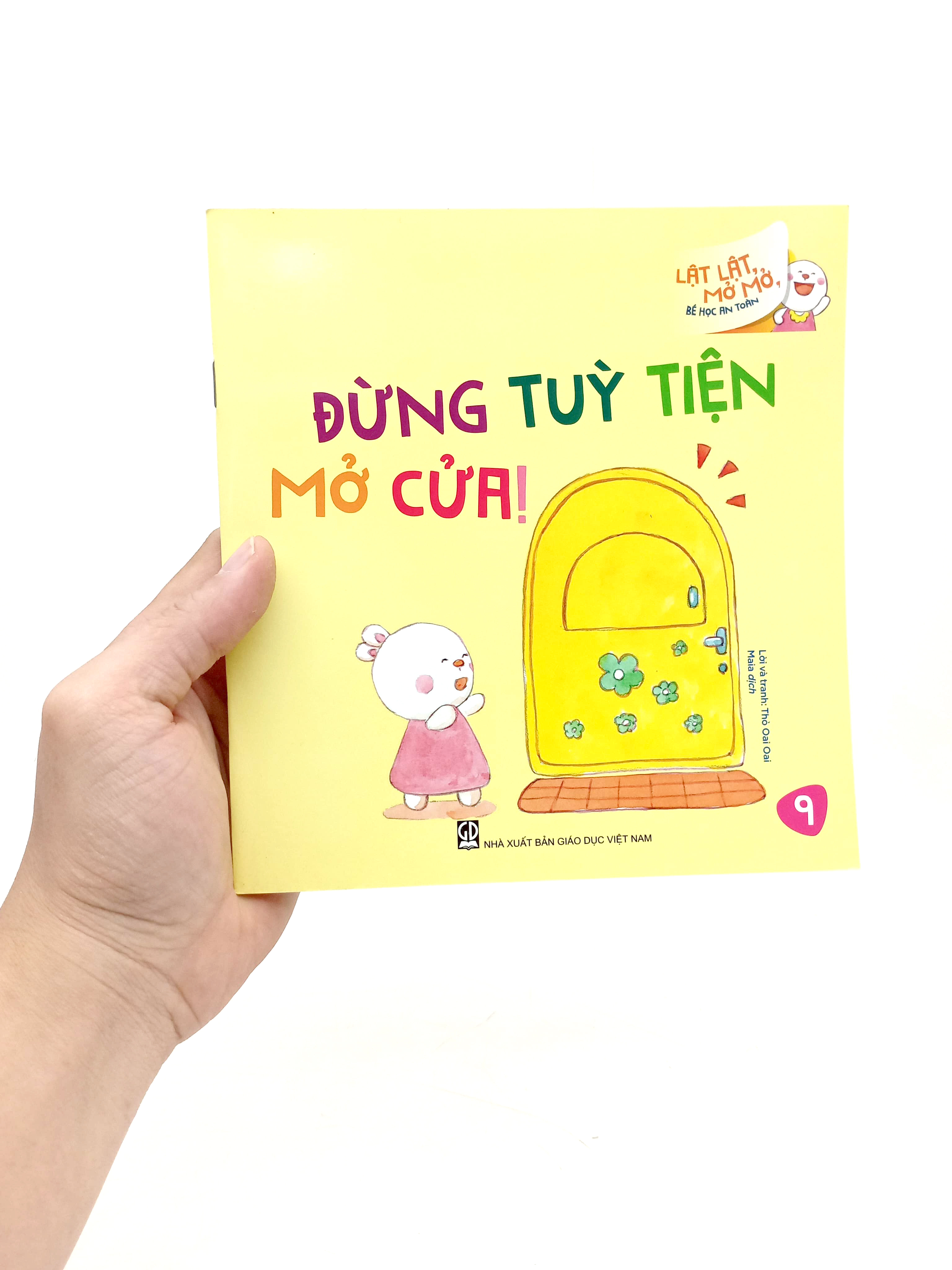 lật lật, mở mở, bé học an toàn - đừng tùy tiện mở cửa