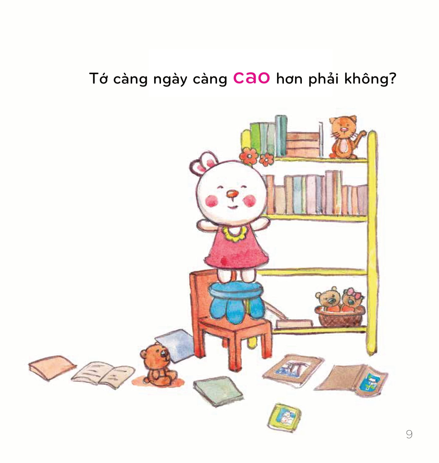 lật lật, mở mở, bé học an toàn - trèo cao ngã đấy!