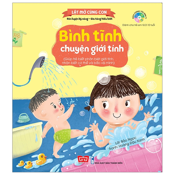 lật mở cùng con - con từ đâu tới? (giúp trẻ nhận biết quá trình hình thành và ra đời của một em bé)