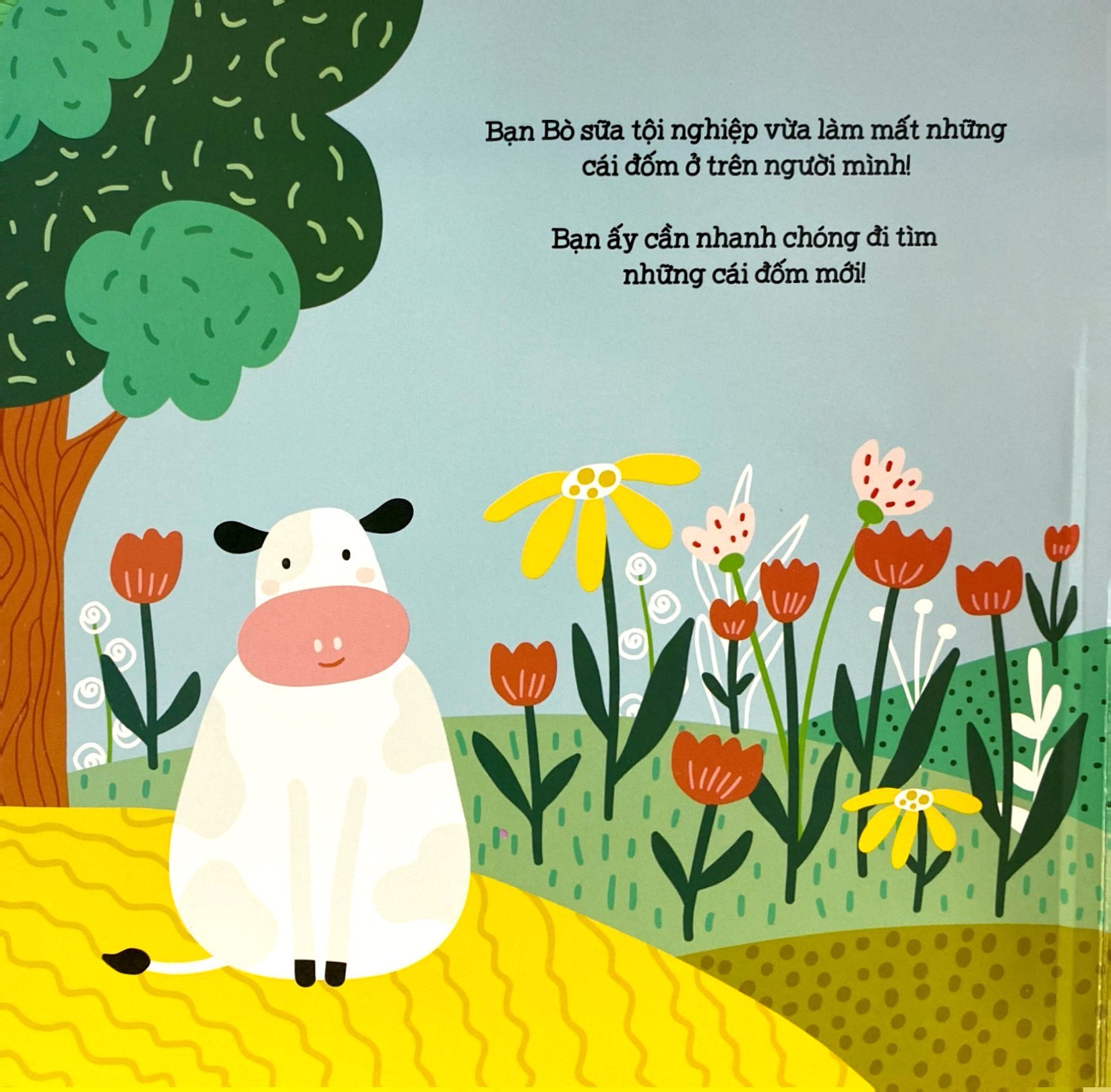 lật mở thật vui - những câu chuyện về sự chia sẻ - cái đốm của tớ đâu rồi? - bìa cứng