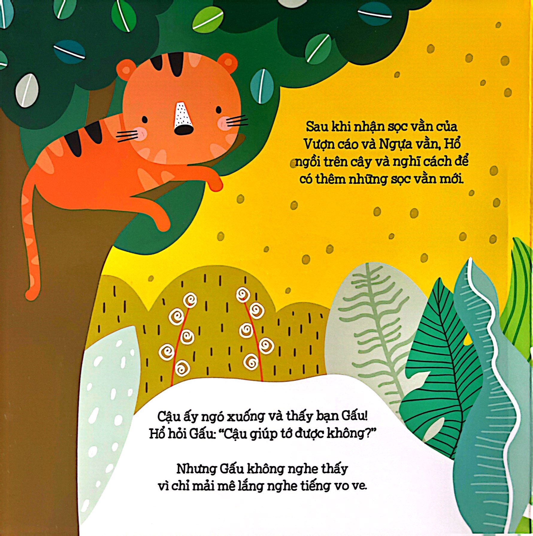 lật mở thật vui - những câu chuyện về sự chia sẻ - sọc vằn của tớ đâu rồi? - bìa cứng