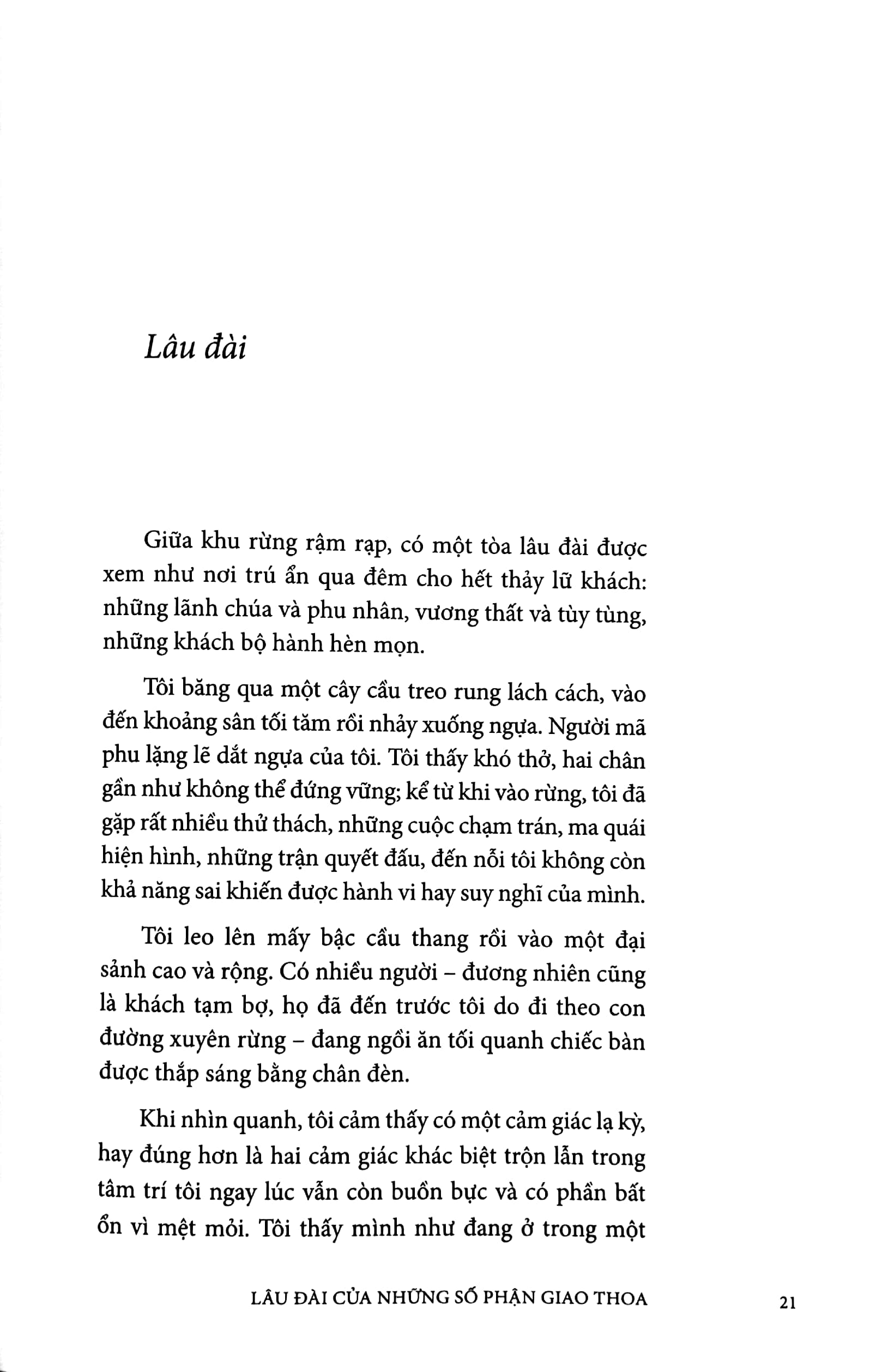 lâu đài của những số phận giao thoa