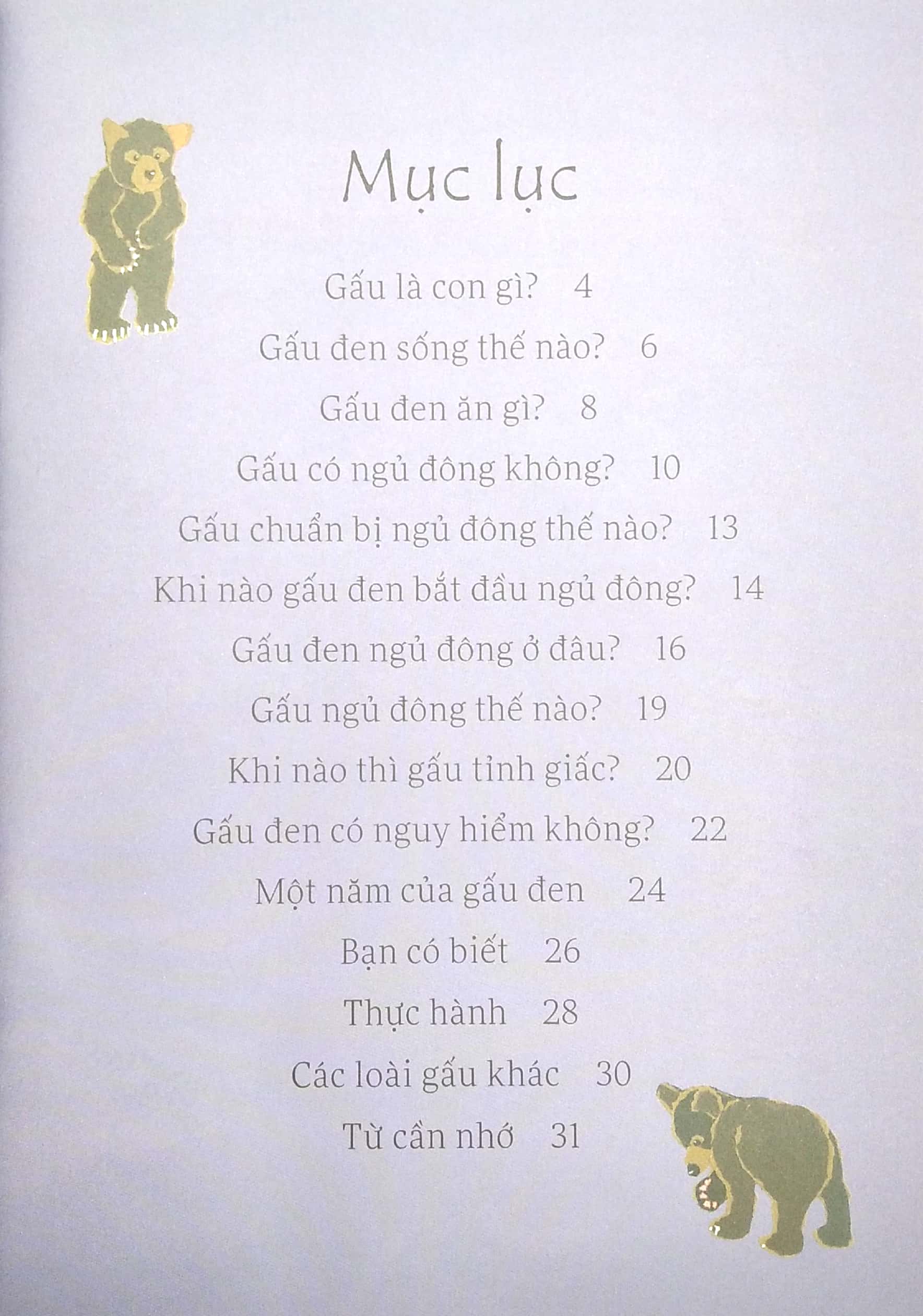 lâu đài khoa học của em - gấu đen có nguy hiểm không?