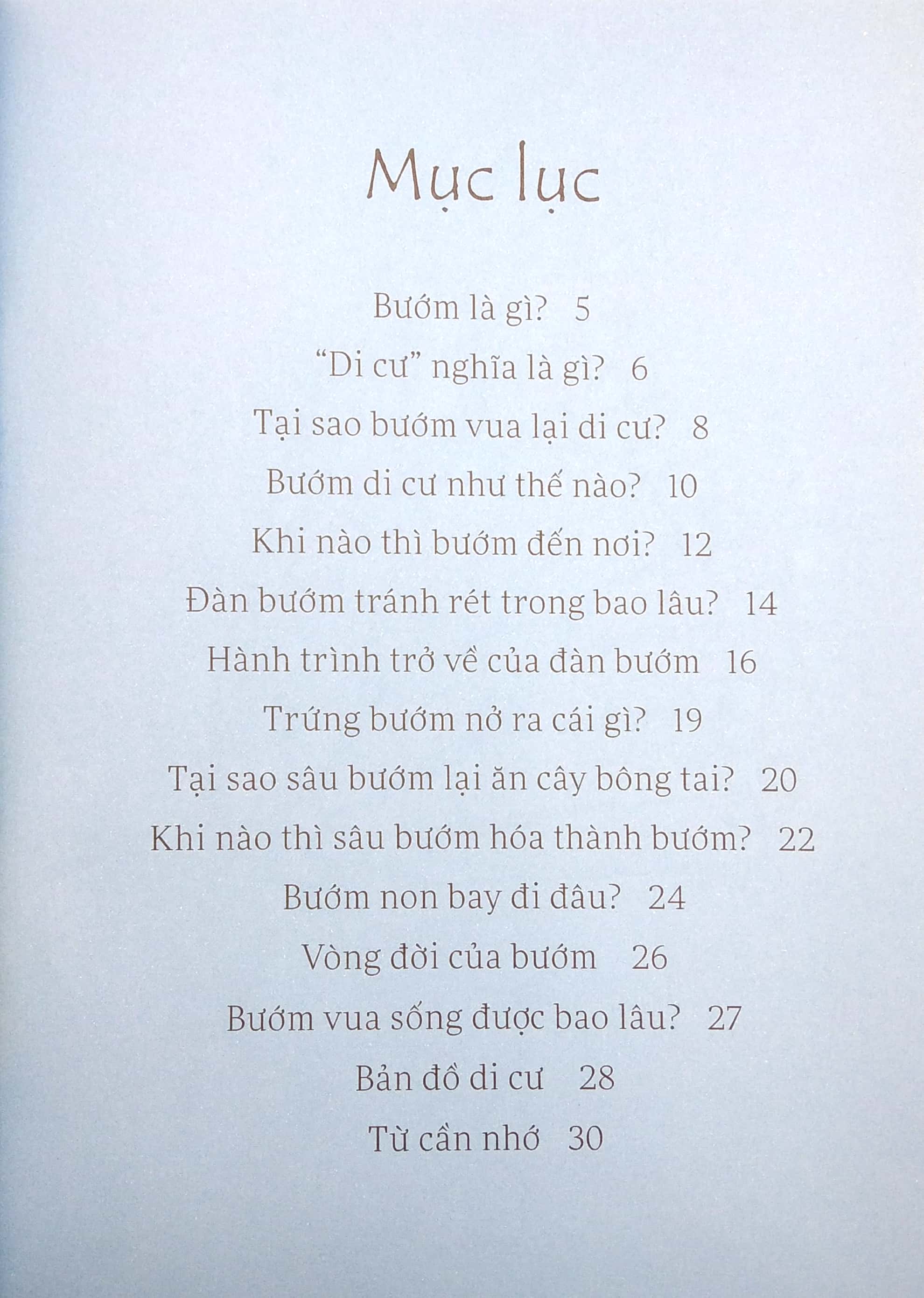 lâu đài khoa học của em - tại sao bướm vua lại di cư?