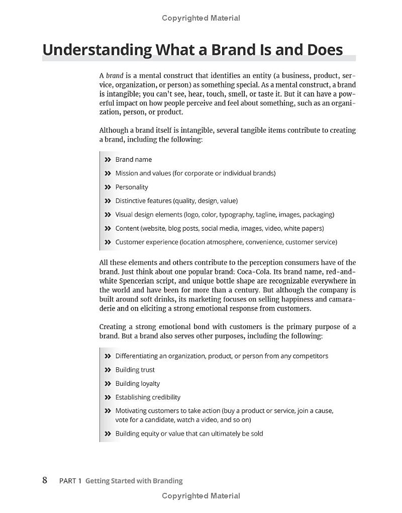 launching & building a brand for dummies