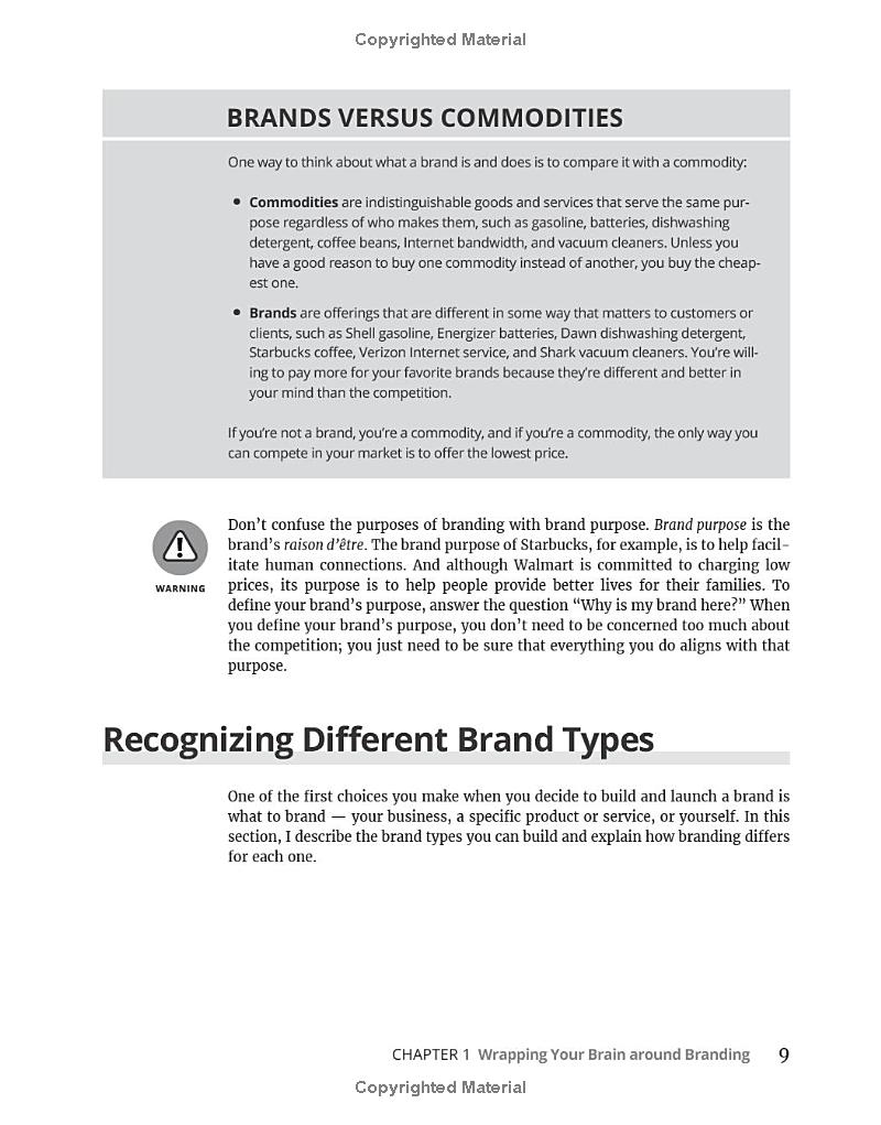 launching & building a brand for dummies