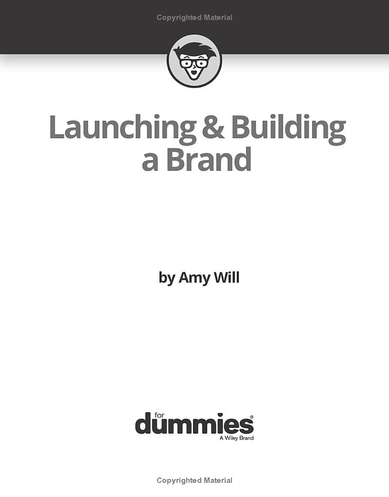 launching & building a brand for dummies