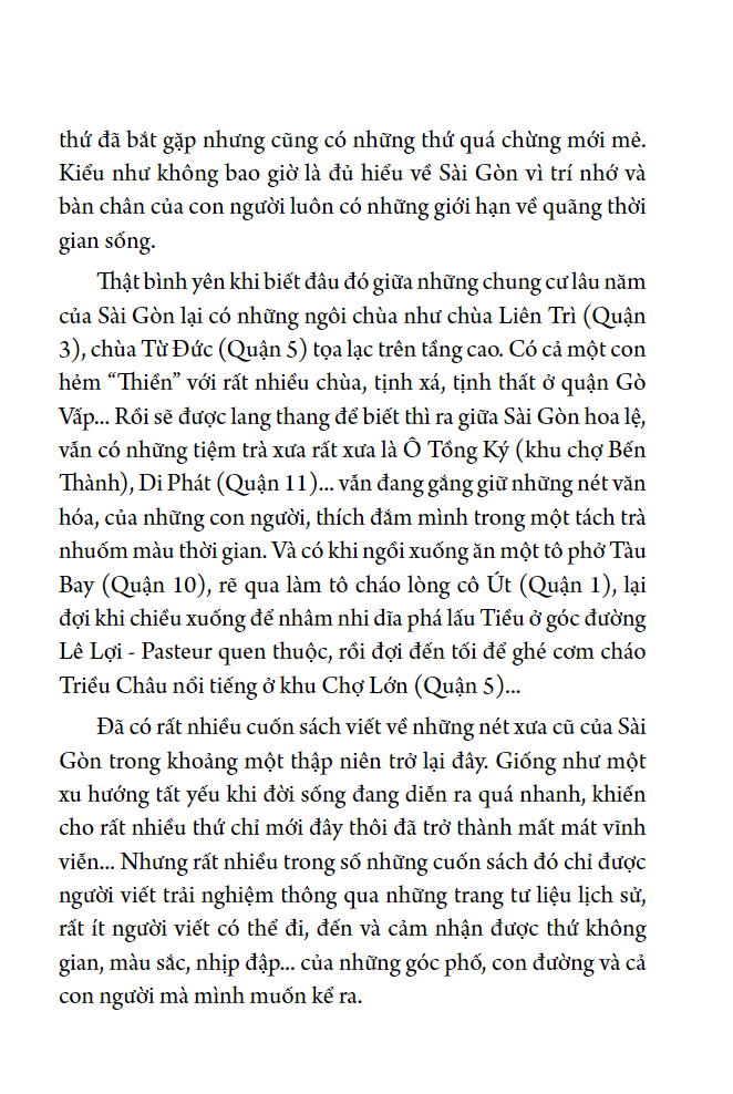 lê la cà phê, ngõ hẻm sài gòn