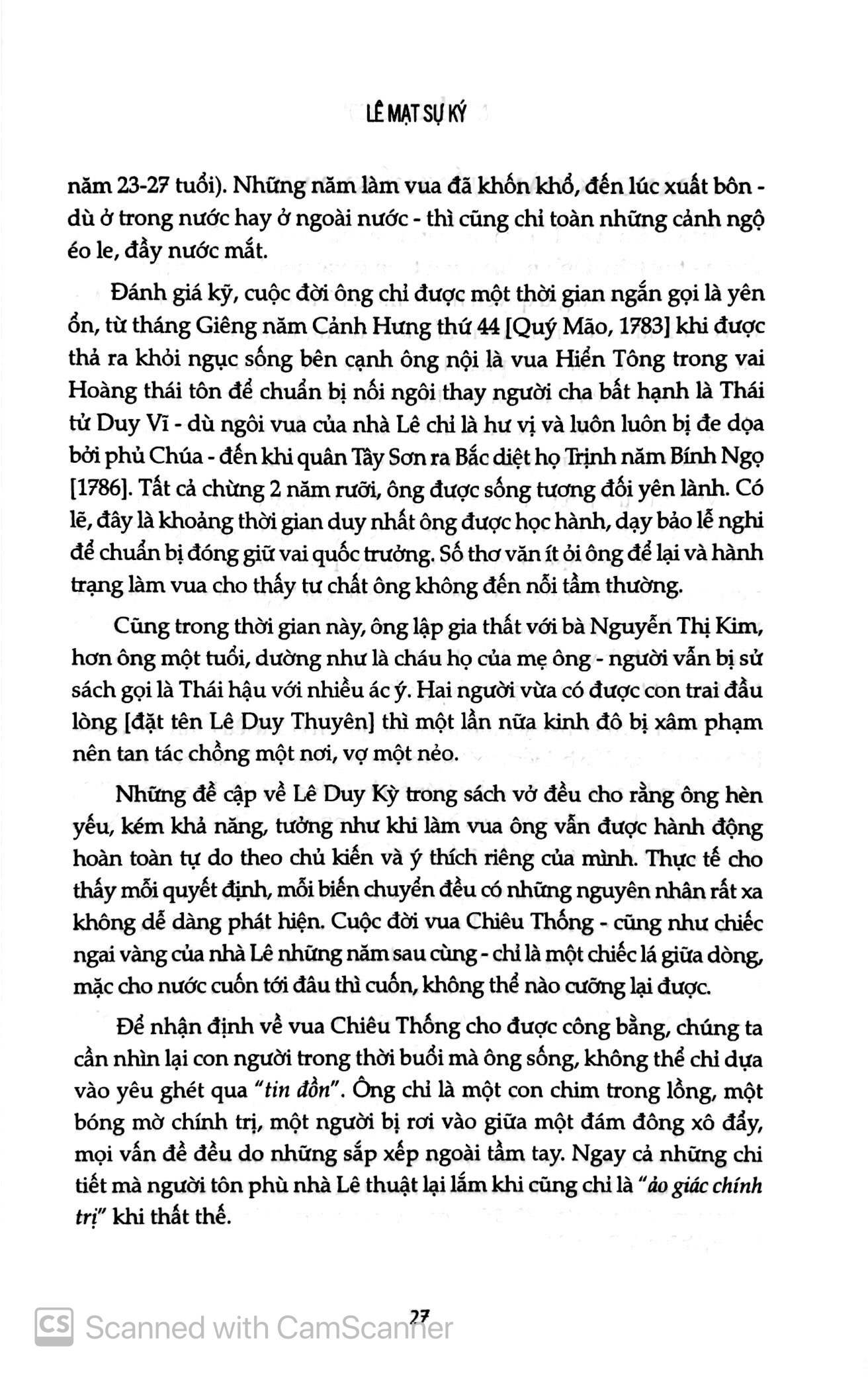 lê mạt sự ký: sự suy tàn của triều lê cuối thế kỷ xviii