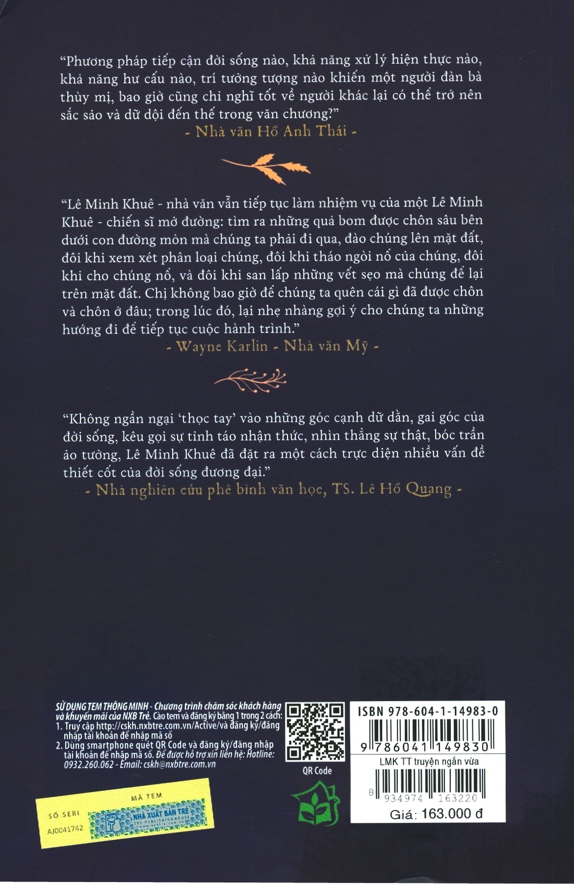 lê minh khuê - tuyển tập truyện ngắn và vừa