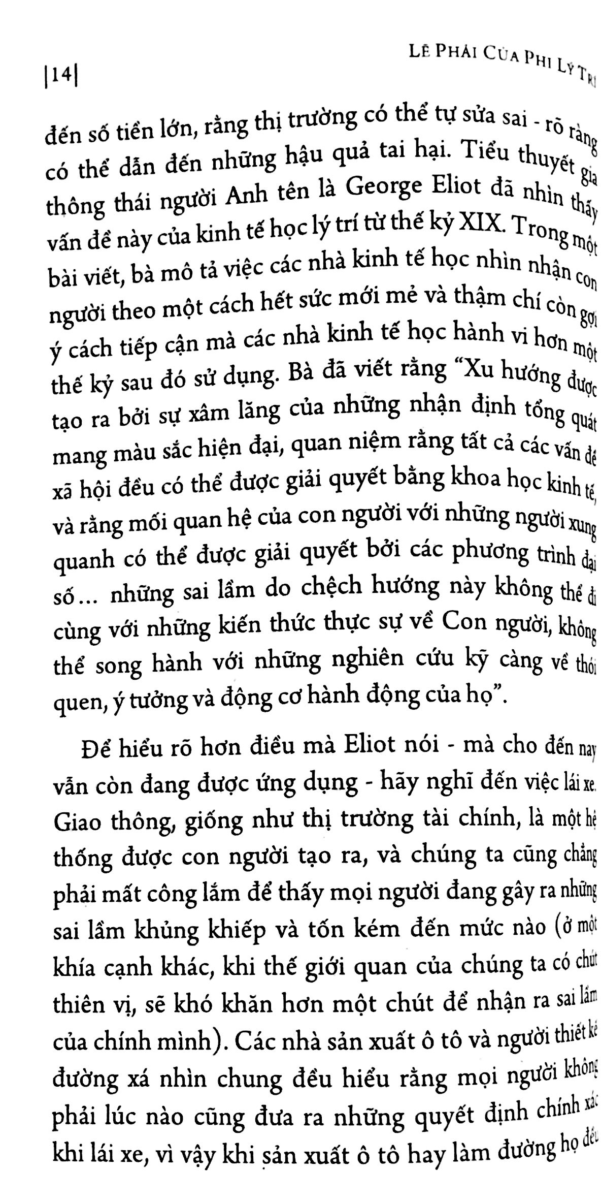 lẽ phải của phi lý trí (tái bản)
