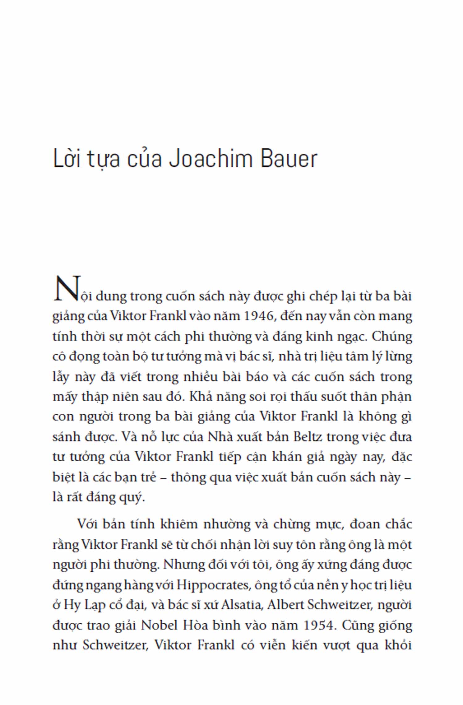 lẽ sống - yes to life in spite of everything