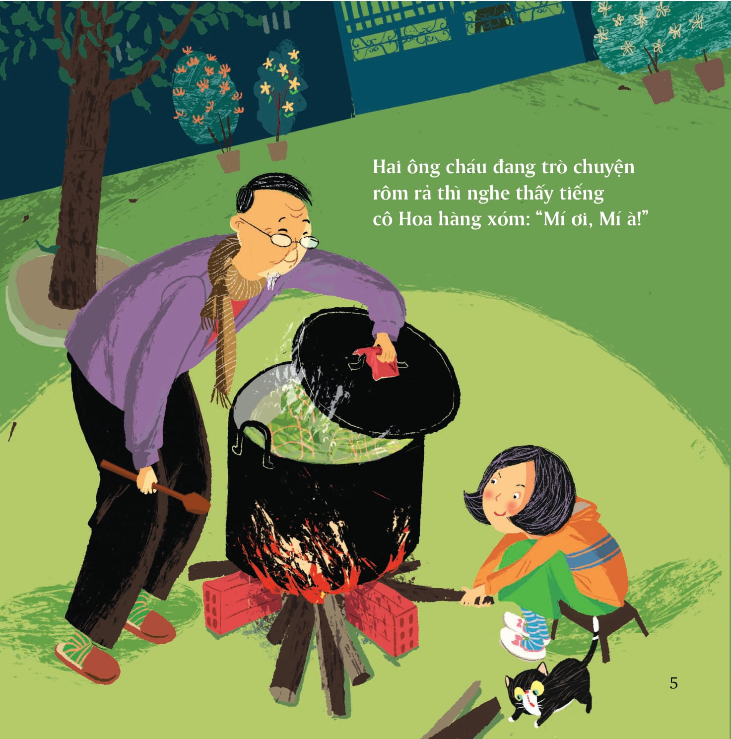 lễ tết quê hương - mí đi xông đất - chuyện kể dịp tết nguyên đán