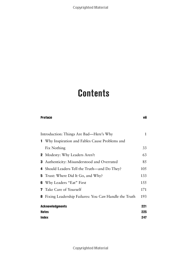 leadership bs : fixing workplaces and careers one truth at a time