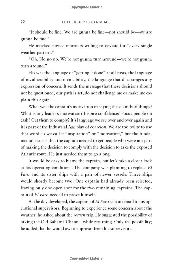 leadership is language: the hidden power of what you say and what you don't