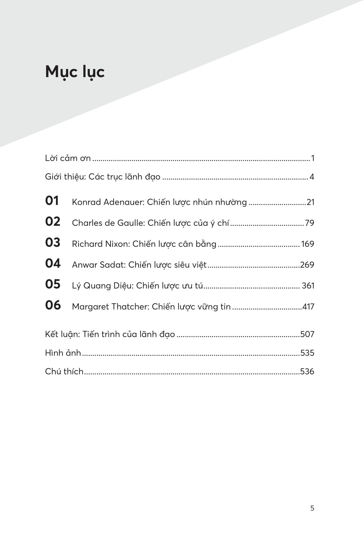 leadership - lãnh đạo - 6 chiến lược gia kiệt xuất định hình thế giới - bìa cứng