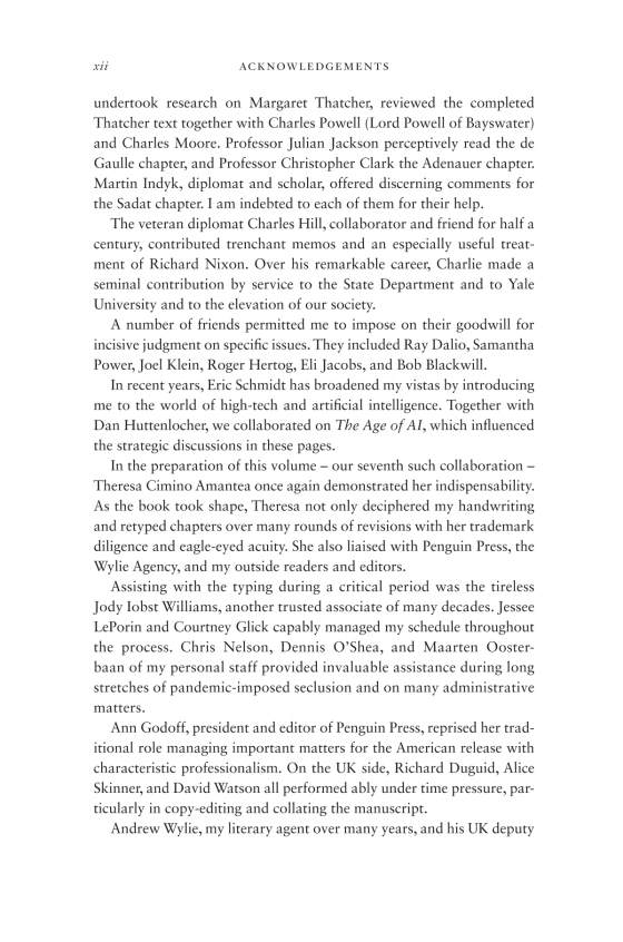 Leadership: Six Studies In World Strategy