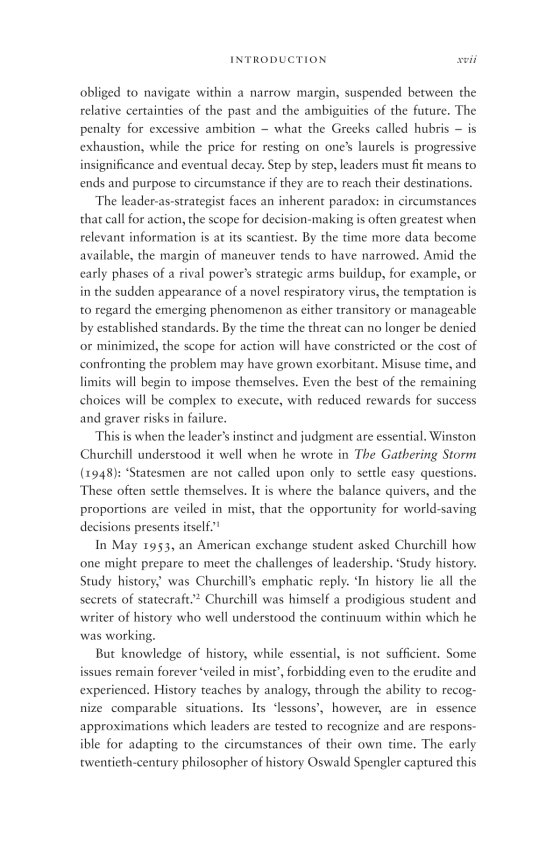 Leadership: Six Studies In World Strategy