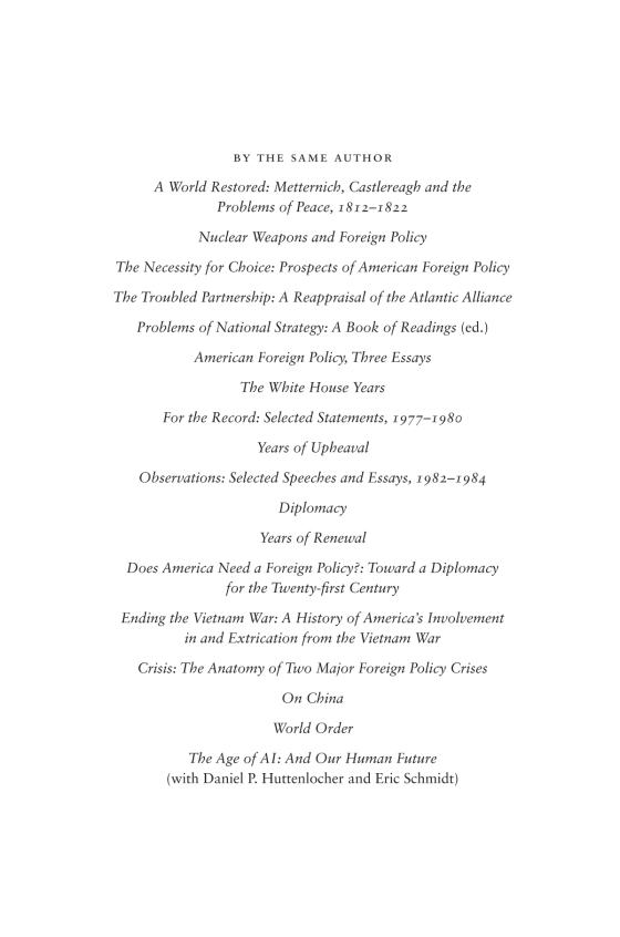 Leadership: Six Studies In World Strategy