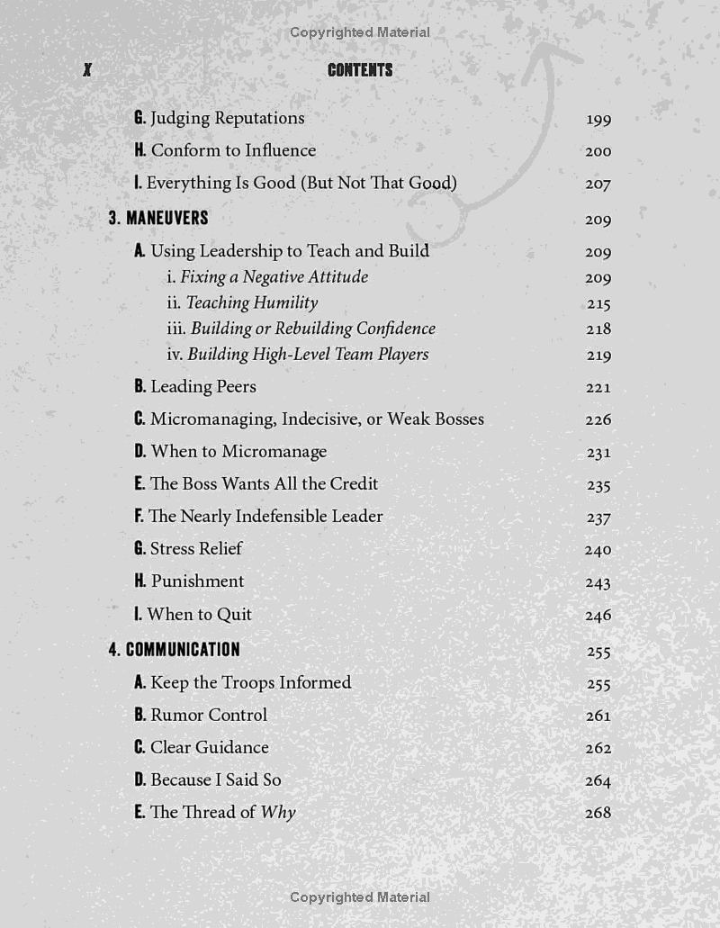 leadership strategy and tactics