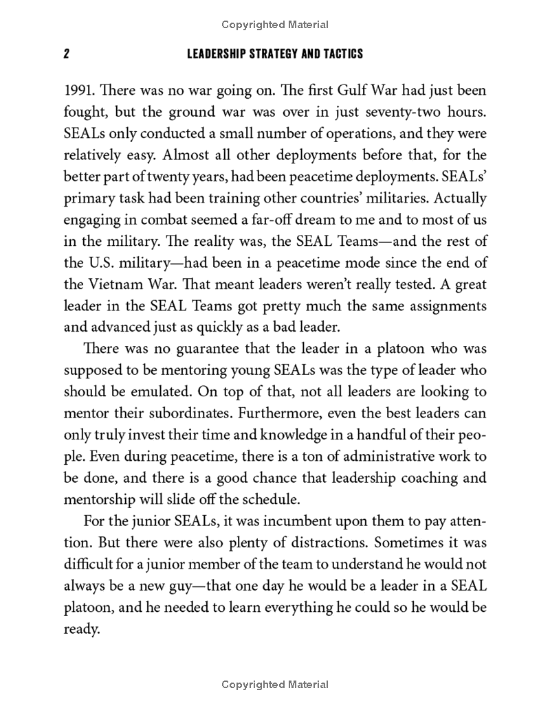 leadership strategy and tactics