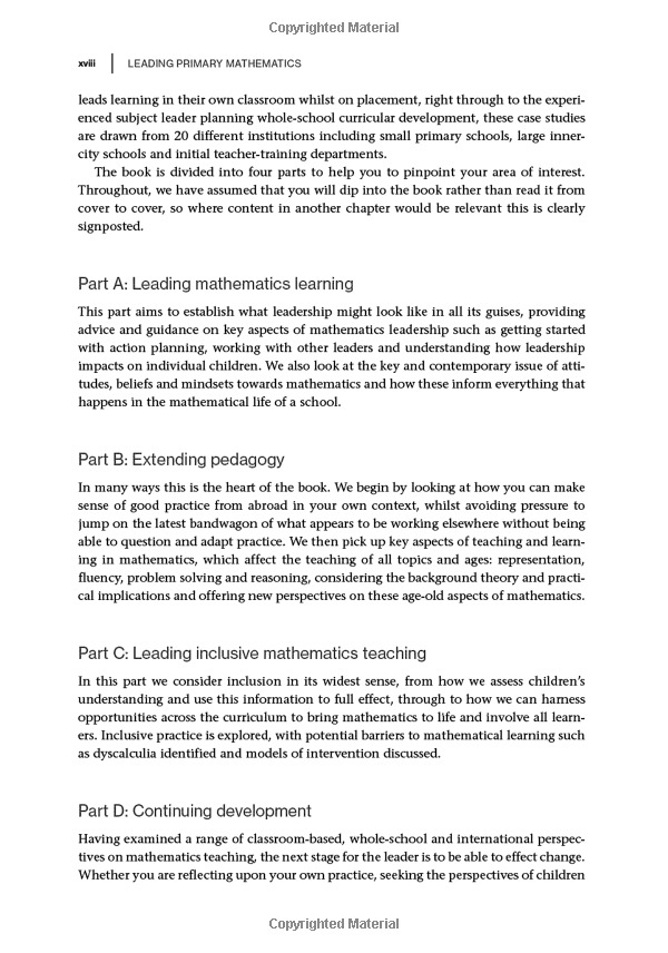 leading primary mathematics