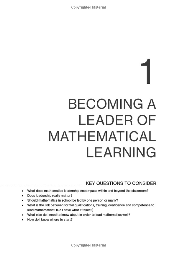 leading primary mathematics