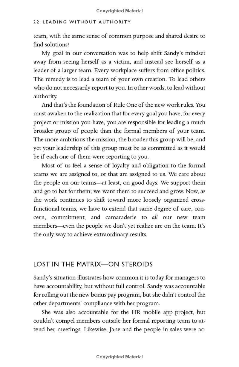 leading without authority