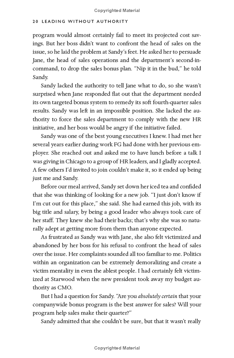 leading without authority